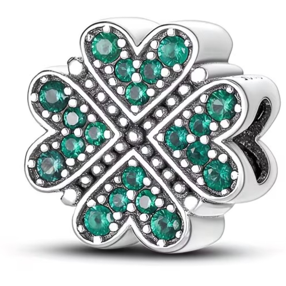 Pandora Irish Sterling Silver Clover Charm S925 ale